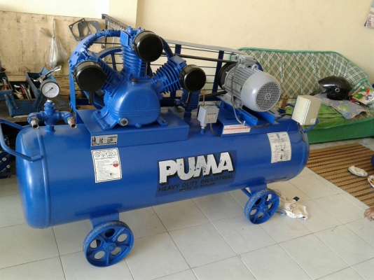 ปั๊มลม puma 5Hp ขนาดถัง  314 รับประกัน 3เดือน ราคาไม่แพงครับท่าน