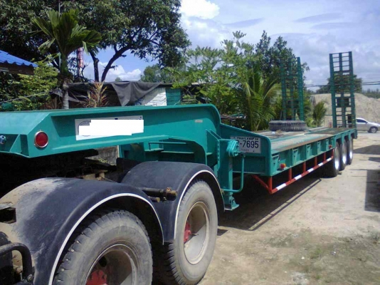 หางโลเบทส์สามเพลาท้ายสปริ้งหนึ่งปีใช้งานน้อย