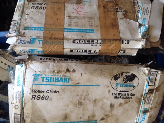 ขายโซ่ Tsubaki เบอร์ 60 ของใหม่ไม่เคยใช้งาน มี 2 กล่องครับ