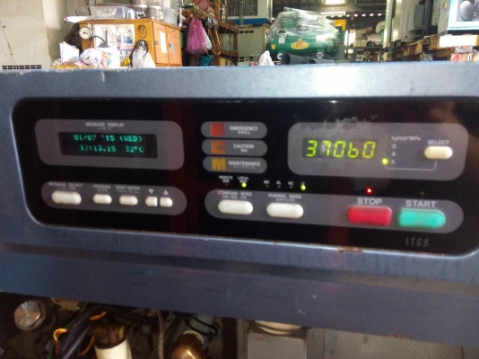 ขายปั๊มลมโรตารี่สกรู  KOBELCO HM 15A ( 20 HP )