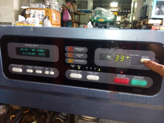 ขายปั๊มลมโรตารี่สกรู  KOBELCO HM 15A ( 20 HP )