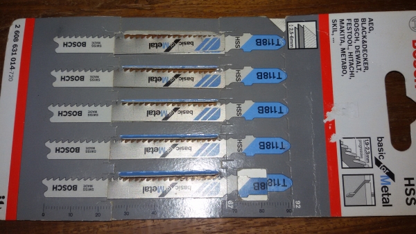 ไบเลื่อยจิ๊กซอ Bosch ซื้อมาผิดรุ่นยังไม่ผ่านการใชงานครับ