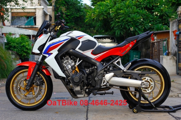 ขาย CB 650 ปี 14 สีเดิมทั้งคัน แต่งครบๆ