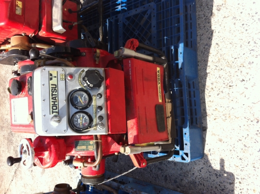 เครื่องยนต์ปั๊มน้ำดับเพลิง TOHATSU จากประเทศญี่ปุ่น