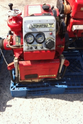 เครื่องยนต์ปั๊มน้ำดับเพลิง TOHATSU จากประเทศญี่ปุ่น