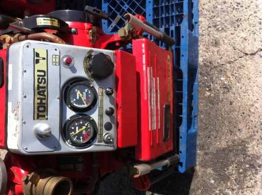 เครื่องยนต์ปั๊มน้ำดับเพลิง TOHATSU จากประเทศญี่ปุ่น