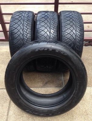 ยาง Nitto NT420 235 55 18 กลางปี 10 ดอกเยอะ ราคาไม่แพง