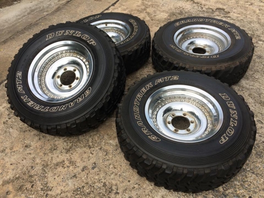 ยาง Mud Terrain 265 75 r16 +แม็กลายตัน RAYS Engineering 16x8 ET-0