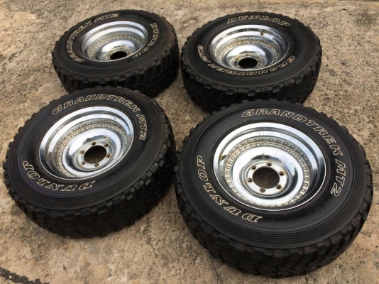 ยาง Mud Terrain 265 75 r16 +แม็กลายตัน RAYS Engineering 16x8 ET-0