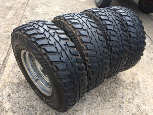 ยาง Mud Terrain 265 75 r16 +แม็กลายตัน RAYS Engineering 16x8 ET-0