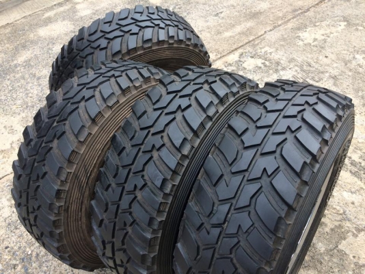 ยาง Mud Terrain 265 75 r16 +แม็กลายตัน RAYS Engineering 16x8 ET-0