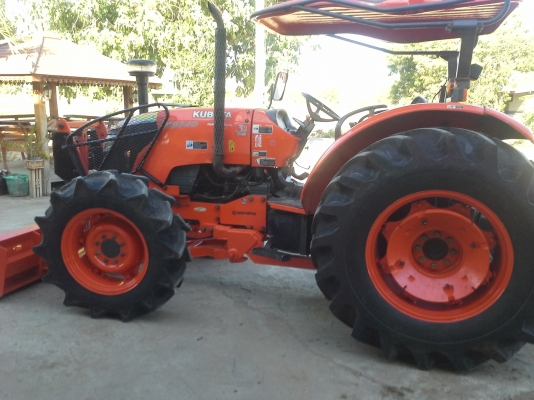 ขาย แทรกเตอร์ KUBOTA M9540 ถูกๆ สวยๆ ยางหน้า-หลัง ใหม่ ๆ ผาน CMT สภาพนางฟ้า คับ