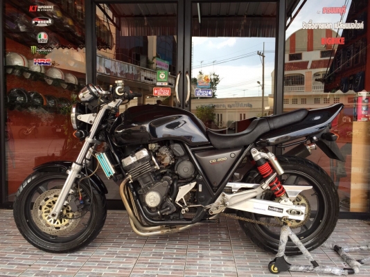 ธารนนทบุรี//ขาย HONDA CB 400 ปี 94 ไมค์ 3 ลูก ระบบไฟติดครบ ระบบเครื่องสมบูรณ์ ราคา 49,000 บาท อินวอยท์แท้ สรรพสามิตแท้((ใบถ่าย))