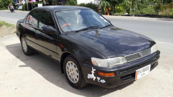 ขาย Toyota corolla สามห่วง ปี 36 สีดำเทา ราคา 49,000 บาท ++++++++