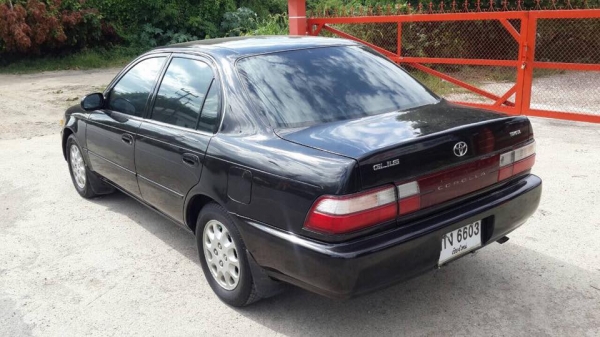 ขาย Toyota corolla สามห่วง ปี 36 สีดำเทา ราคา 49,000 บาท ++++++++