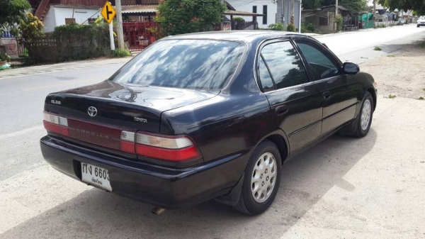 ขาย Toyota corolla สามห่วง ปี 36 สีดำเทา ราคา 49,000 บาท ++++++++