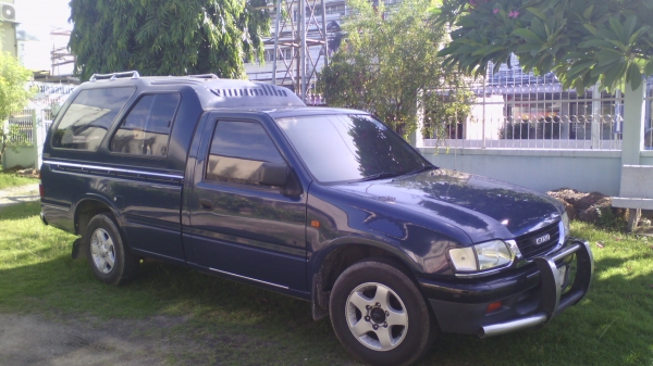 ขายรถกะบะตอนเดียวเดิมเดิมทั้งครันพร้อมหลังคาด้านหลังติดแอร์ อีซูซุ ดราก้อนอาย 2.5เทอร์โบ  ปี1998