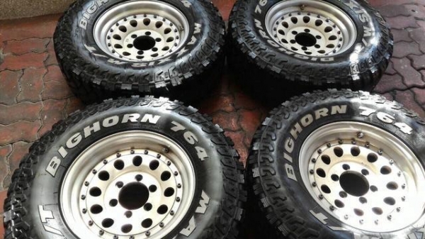 ขายล้อหยดน้ำ 2 ชิ้น แท้ ขอบ 16 พร้อมยาง MUD ขายล้อหยดน้ำ 2 ชิ้น แท้ ขอบ 16 พร้อมยาง MUD