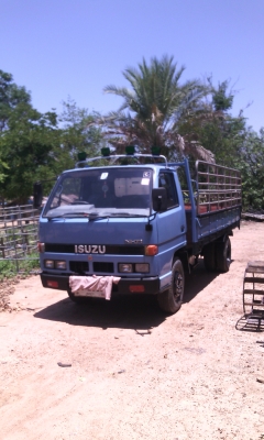 รถบรรทุก6ล้อ อีซูซุ NKR 58 LU5  Mปี38 รถห้างแท้ เครื่องดี  คัชชีสวย  เครื่อง110แรง  ทะเบียนพร้อมโอน