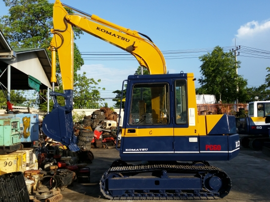 ขาย รถขุด KOMATSU รุ่น PC60-5- มือสองญี่ปุ่น 100\% แน่นทั้งคัน คันนี้ อาร์มยาวพิเศษ ซิลไม่มีรั่วซึม มือถือ/LINE ID :0818753444