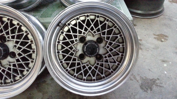 ขายล้อ AME สองชิ้นแท้ Japan สภาพสวย ขอบ 15 4/114.3 ขายล้อ AME สองชิ้นแท้ Japan สภาพสวย ขอบ 15 4/114.3