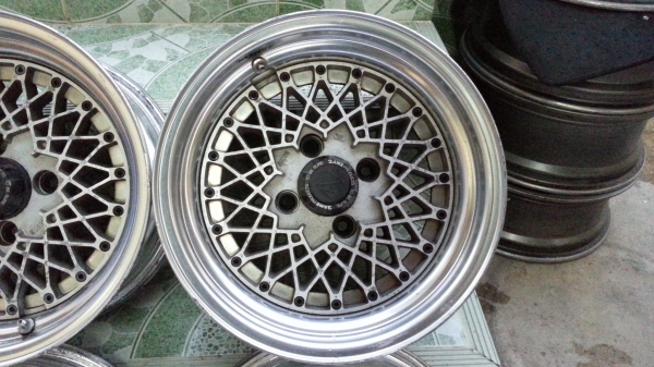 ขายล้อ AME สองชิ้นแท้ Japan สภาพสวย ขอบ 15 4/114.3 ขายล้อ AME สองชิ้นแท้ Japan สภาพสวย ขอบ 15 4/114.3