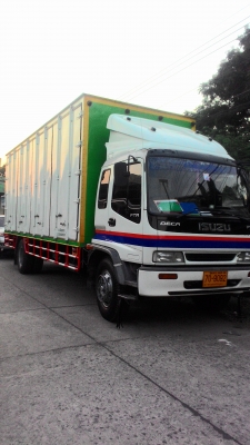 ISUZU DECA FTR ตู้ 10 บาน ไม่เคยชน 100\%  ติดต่อ 081-9893802