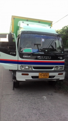 ISUZU DECA FTR ตู้ 10 บาน ไม่เคยชน 100\%  ติดต่อ 081-9893802
