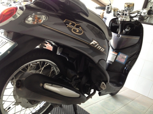 Fino รถบ้าน ผู้หญิงใช้ สภาพเดิม ปี56 (ของแถม 4 รายการ)