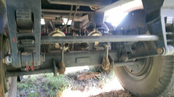 ขายด่วนหางพ่วงดั้มของใหม่3เพลาแท้ยาว6.5เมตรปี56สภาพ100\%