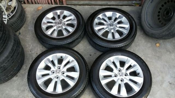 ล้อ honda city 2013 ยางบริสโตน 175 65 15 ล้อ honda city 2013 ยางบริสโตน 175 65 15