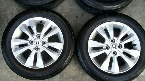 ล้อ honda city 2013 ยางบริสโตน 175 65 15 ล้อ honda city 2013 ยางบริสโตน 175 65 15