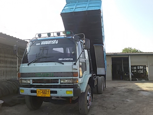 ขาย 10 ล้อ ISUZU ดั้ม 2เพลา ร๊อคกี้ 240 แรง สภาพพร้อมใช้งาน