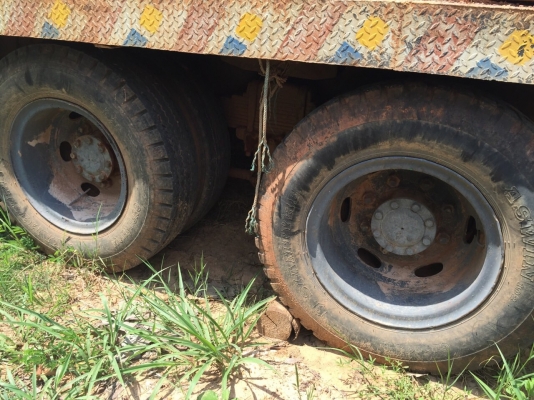 120HDขายคู่รถลาก2เพลาเครื่อง6BB