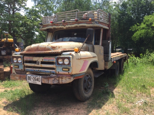 120HDขายคู่รถลาก2เพลาเครื่อง6BB