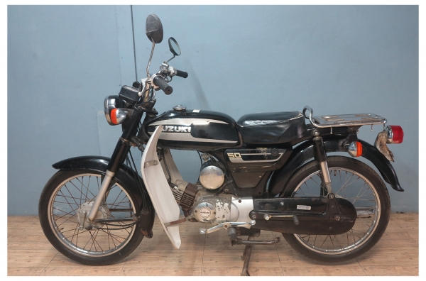 Suzuki K50 ขนาด 50cc บังลมแท้ (เก่าญี่ปุ่น)