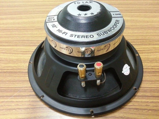 ลำโพงซับ 10 นิ้ว ว้อยเดี่ยว 1 ข้าง