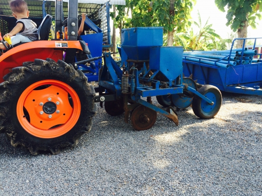 ขายเครื่องหยอดข้าวโพดทานตะวันแบบจานกลิ้งพร้อมใช้