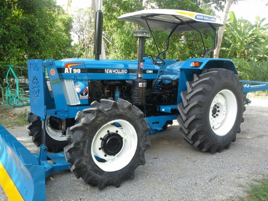 ขายรถไถฟอร์ดนิวฮอแลน AT90 แรง กรองใหญ่ ดันหน้าหางสาม เอกสารอินวอย