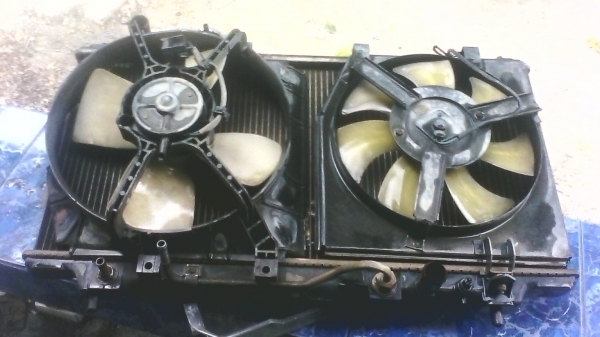 หม้อน้ำพร้อมพัดลม2ตัวไม่รั่ว ไม่ชึง 1280