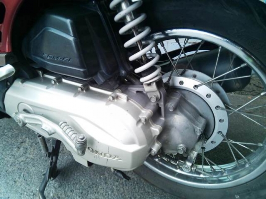 honda scoopy 110i ปี53 กท569 แดงน้ำตาล18,900