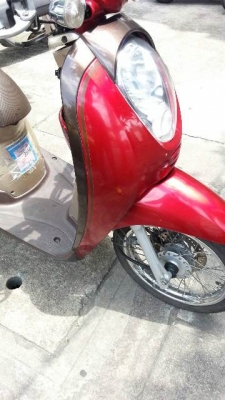 honda scoopy 110i ปี53 กท569 แดงน้ำตาล18,900