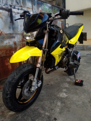 Kawasaki KSR รถปี54 รถแต่งสวยเครื่องเดิมสนิท ราคาถูกๆครับ