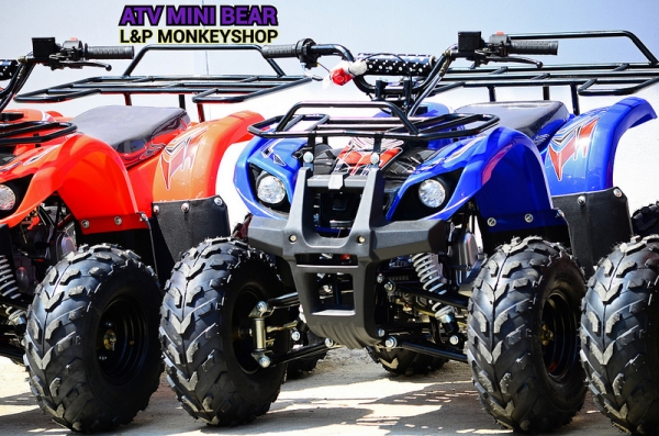 ลดราคาพิเศษ **ATV mini bear** ใส่เครื่อง 125cc เอทีวี Lot ใหม่เข้ามาแล้ว  ลดราคาถูกมากๆๆ  มีของแถม!!!รับประกัน1ปี