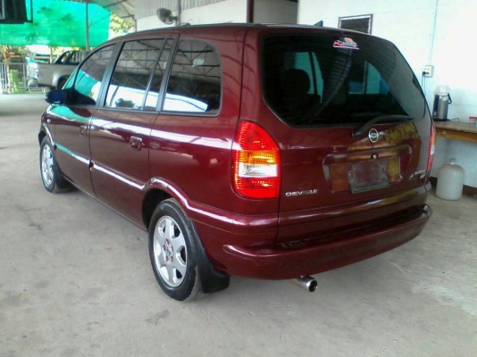 ZAFIRA 7ที่นั้ง สวยหลูหลา TOP สุด เสริมหลังคาเปิดได้ด้วยหลังคาสันลู๊ป