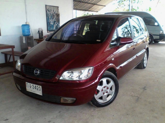 ZAFIRA 7ที่นั้ง สวยหลูหลา TOP สุด เสริมหลังคาเปิดได้ด้วยหลังคาสันลู๊ป
