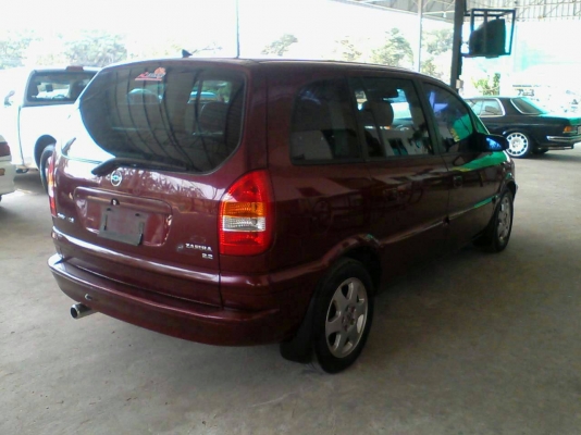 ZAFIRA 7ที่นั้ง สวยหลูหลา TOP สุด เสริมหลังคาเปิดได้ด้วยหลังคาสันลู๊ป