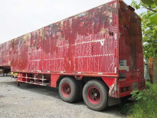 ขายหางเทรลเลอร์ แบบตู้ส่งโค้ก 2 เพลา โลว์เบด ขายหางเทรลเลอร์ แบบตู้ส่งโค้ก 2 เพลา โลว์เบด