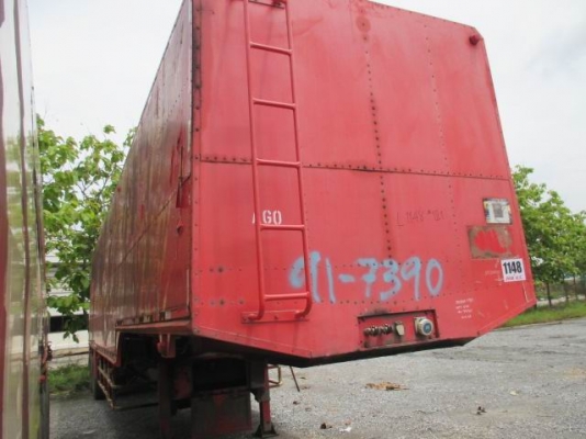 ขายหางเทรลเลอร์ แบบตู้ส่งโค้ก 2 เพลา โลว์เบด ขายหางเทรลเลอร์ แบบตู้ส่งโค้ก 2 เพลา โลว์เบด