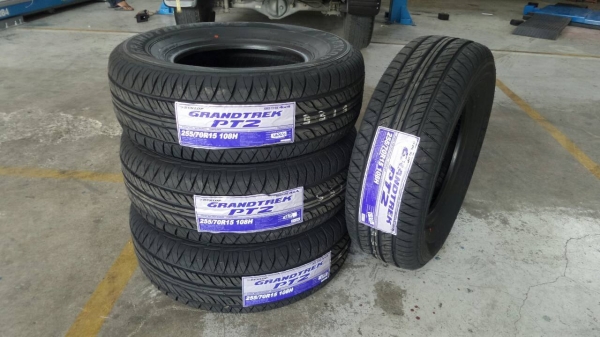ขายยางใหม่ DUNLOP PT2 255/70-15 เส้นละ 4500